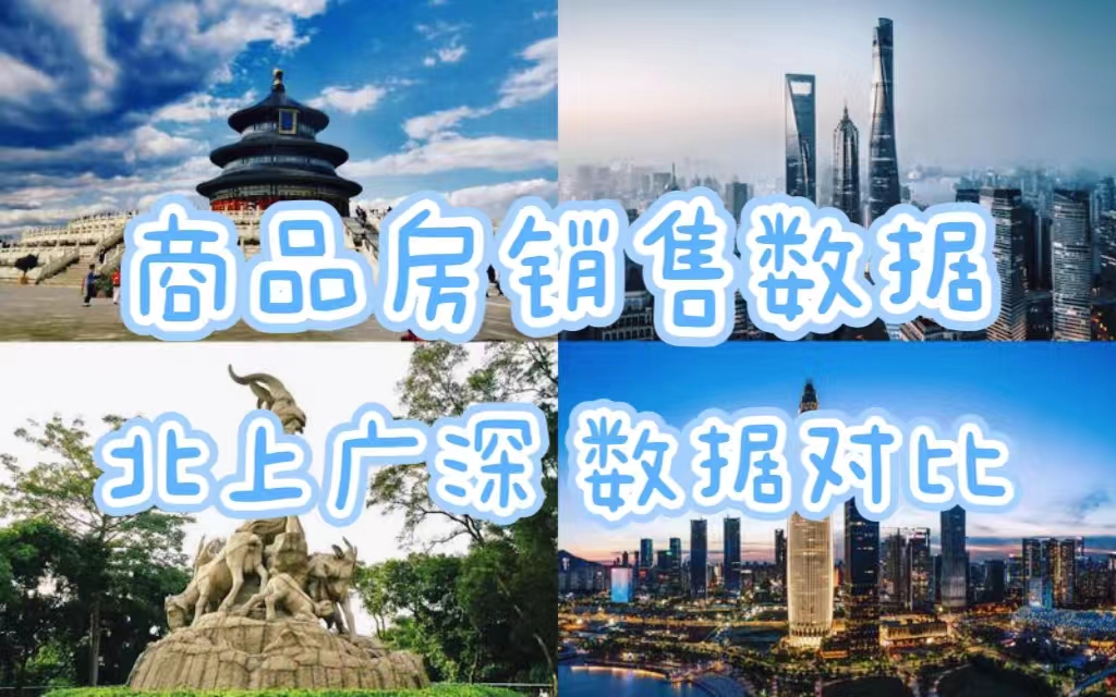 北上广深商品房数据对比,历年统计年鉴数据如何查询?