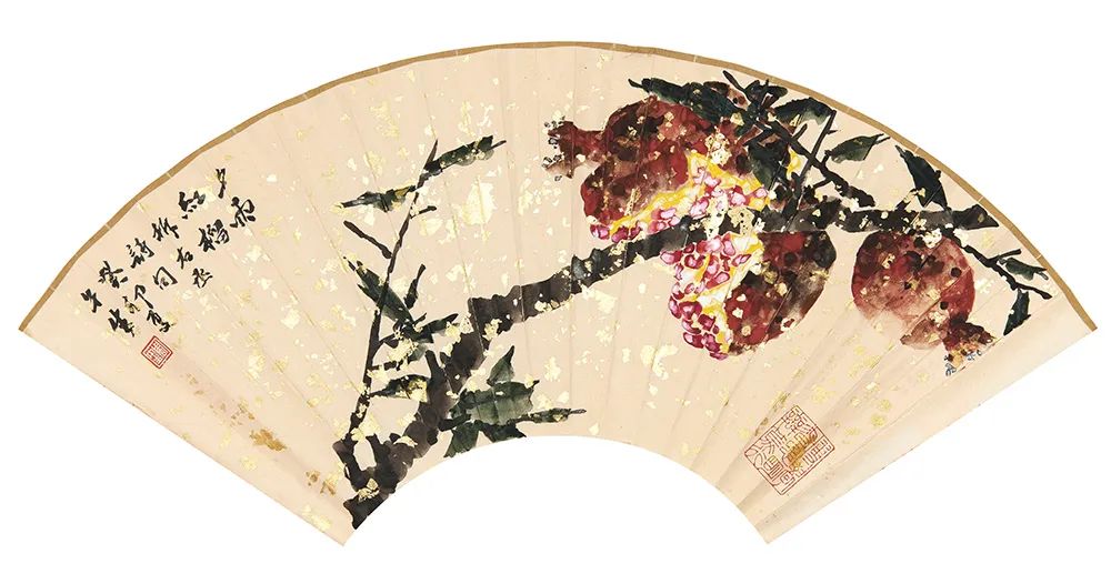 周午生|水墨之境-2023年度中国当代书画名家作品鉴赏_cmx_天津_扇面