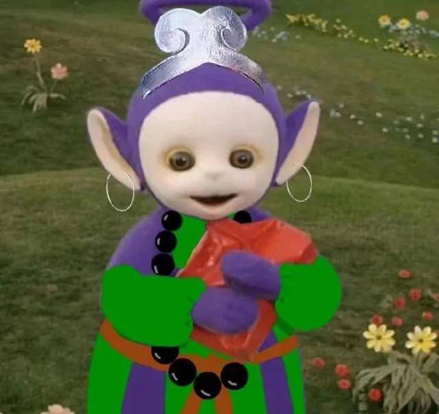 当《天线宝宝》乱入到西游记,小波版唐僧太可爱,这梦幻联动绝了_迪西