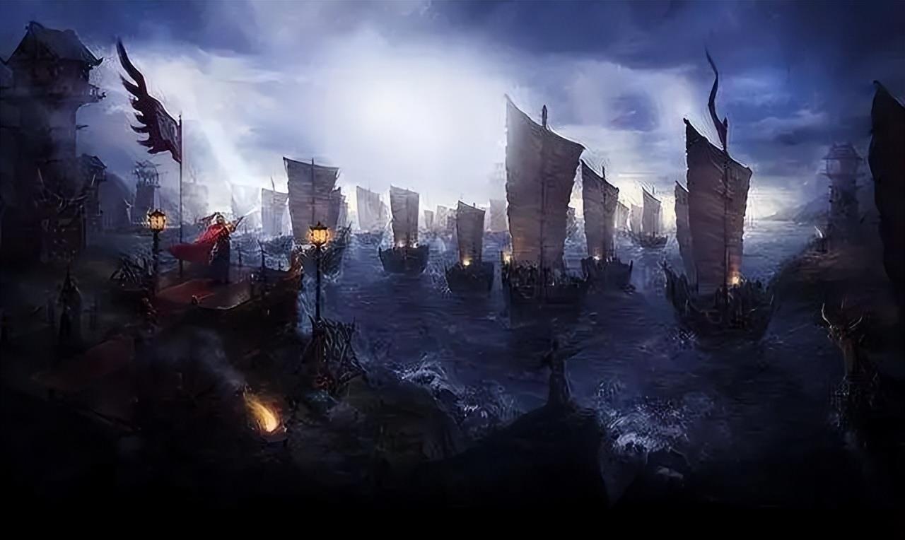 这是历史上著名的一系列战役,当时的战役背景是建安十七年(公元212年)