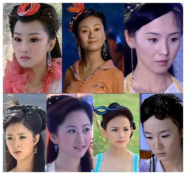 盘点童年老剧《欢天喜地七仙女》中的七对cp,你们最喜欢哪一对?