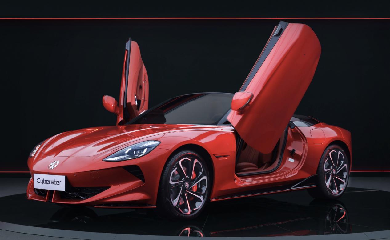 mg cyberster:软顶敞篷 剪刀门 两座跑车的高能与浪漫_搜狐汽车_搜狐