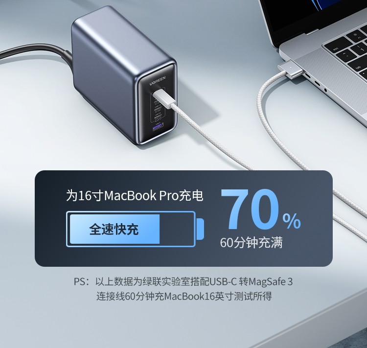 绿联放大招了,全球首发300W桌面充电器,带来闪充新体验!