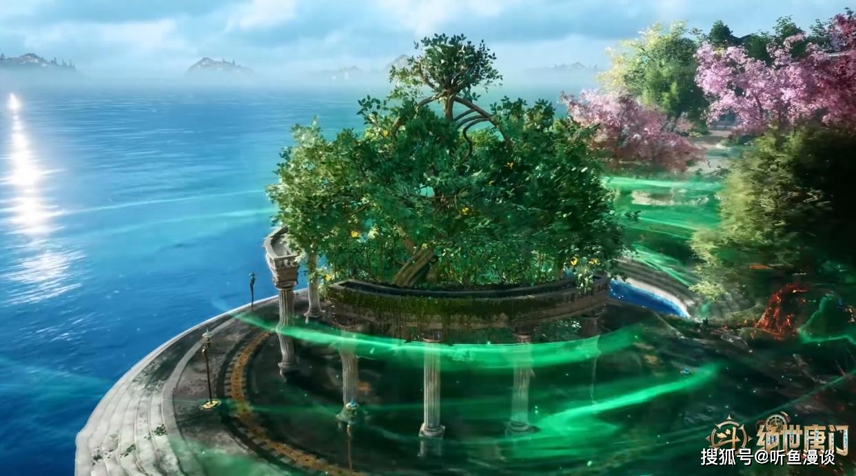 排名第二,生命之树生命之树是海神阁宿老庄老的武魂