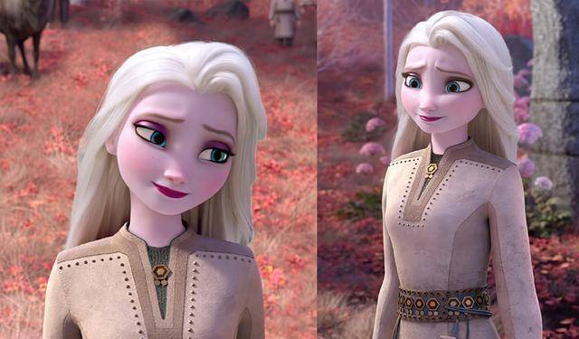 比如这身土气十足的北地服,在小哔看来就让艾莎非常显老!