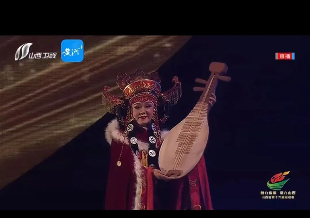 宋丽扮演历史名人萧太后(左三)李剑锋扮演老者张艳军扮演老者省运绽放