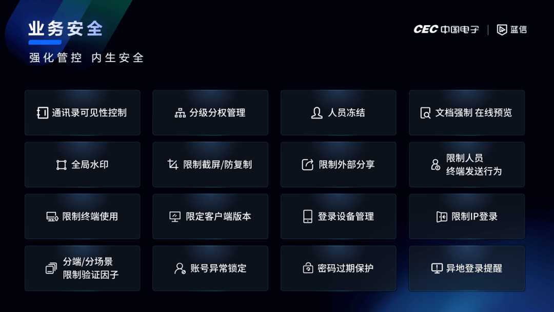 2023中国电子政务安全大会召开,蓝信打造安全政务协同办公平台最佳"