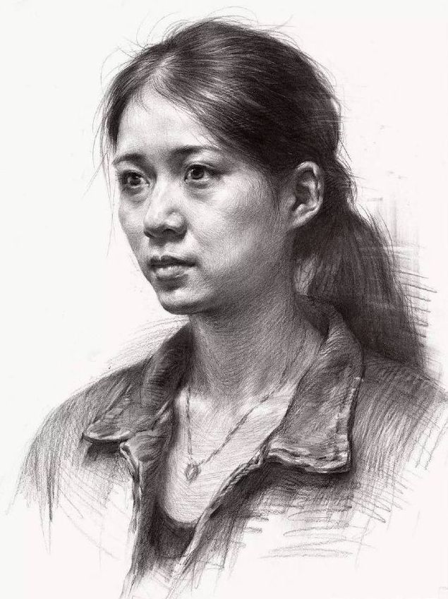 画好素描头像,按基本步骤和要点很重要!_位置_范围_体积