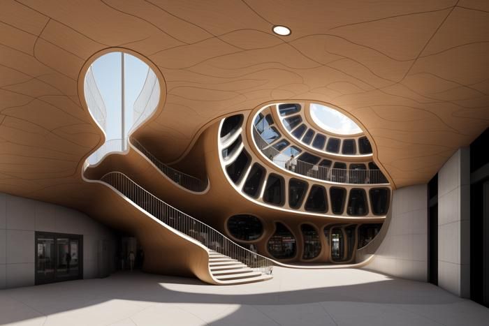 蜗牛仿生建筑设计:这些独特的设计让你大开眼界!_结构_项目_机器人