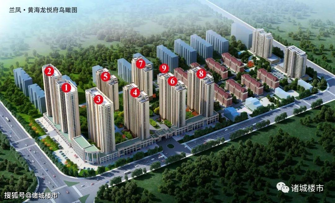 密州东路与东环路交汇处(海关对面)龙脉华邸均价:均价7200元/㎡在售