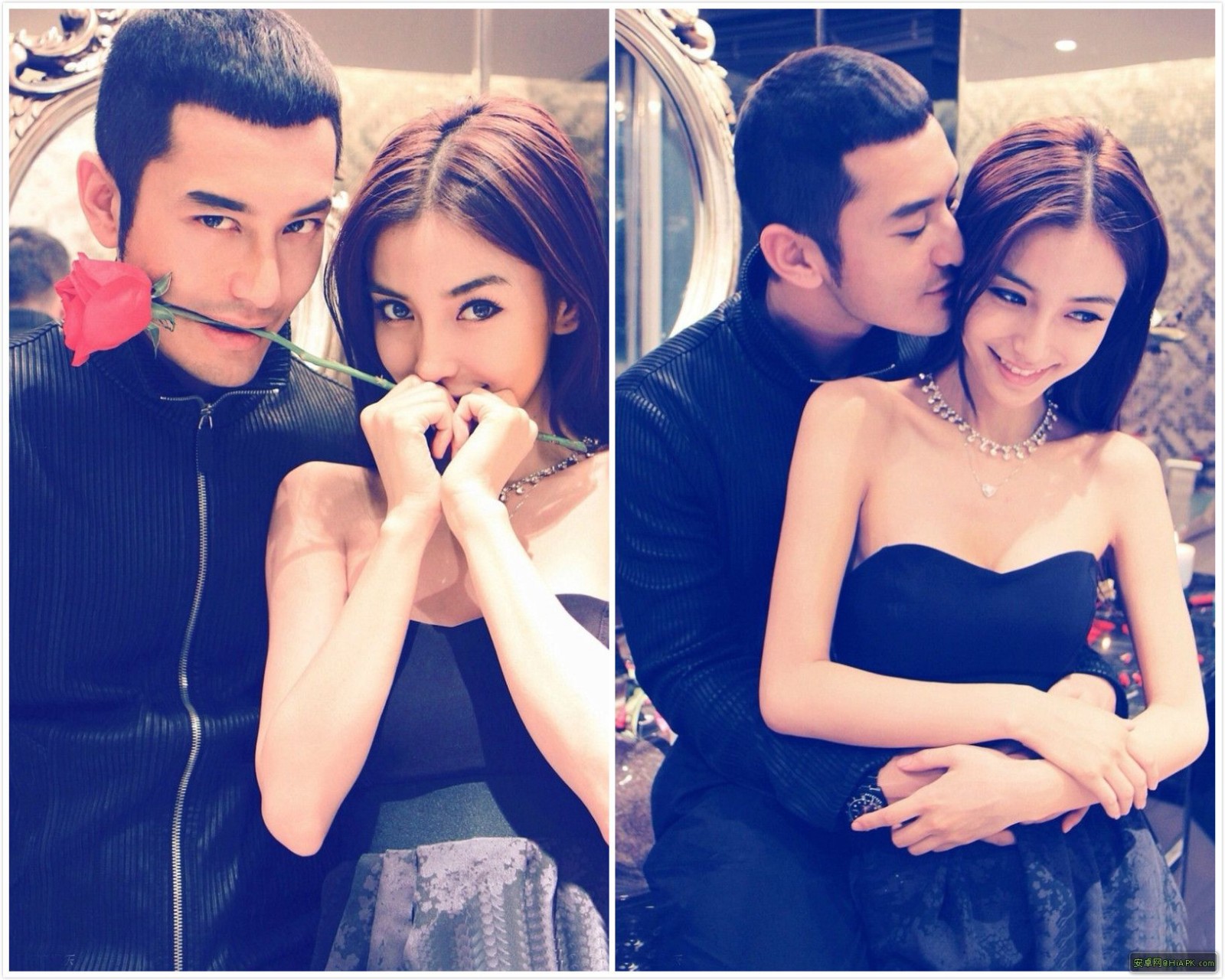 杨颖最新代言致敬前夫黄晓明,咬唇下厨房被吐槽油腻_海报_品牌_baby