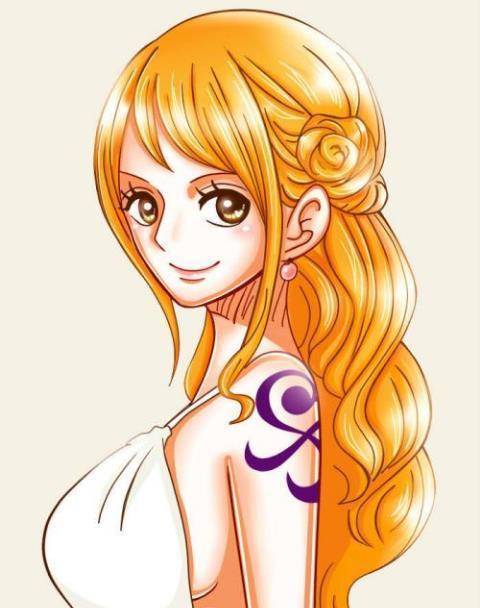 海贼王:cos草帽海贼团女神娜美,穿白色礼服那个小姐姐好可爱_悬赏令