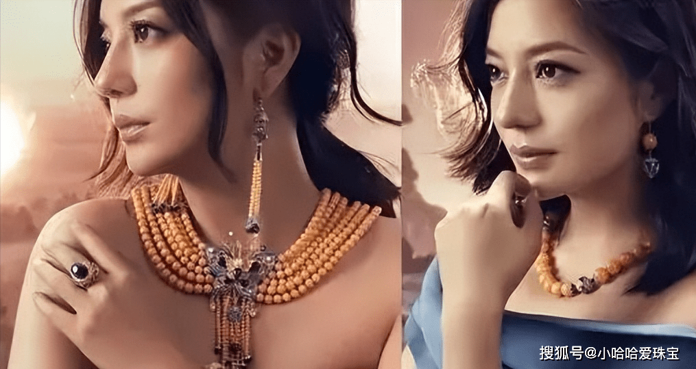 赵薇的赵薇专款(卡地亚著名珠宝公司的蜜蜡代言人,同时她也是琥珀蜜蜡