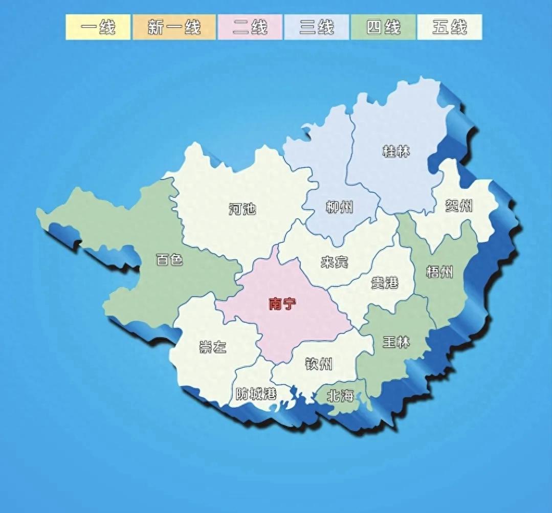 1个二线,2个三线,4个四线,7个五线城市_发展_优势_玉林