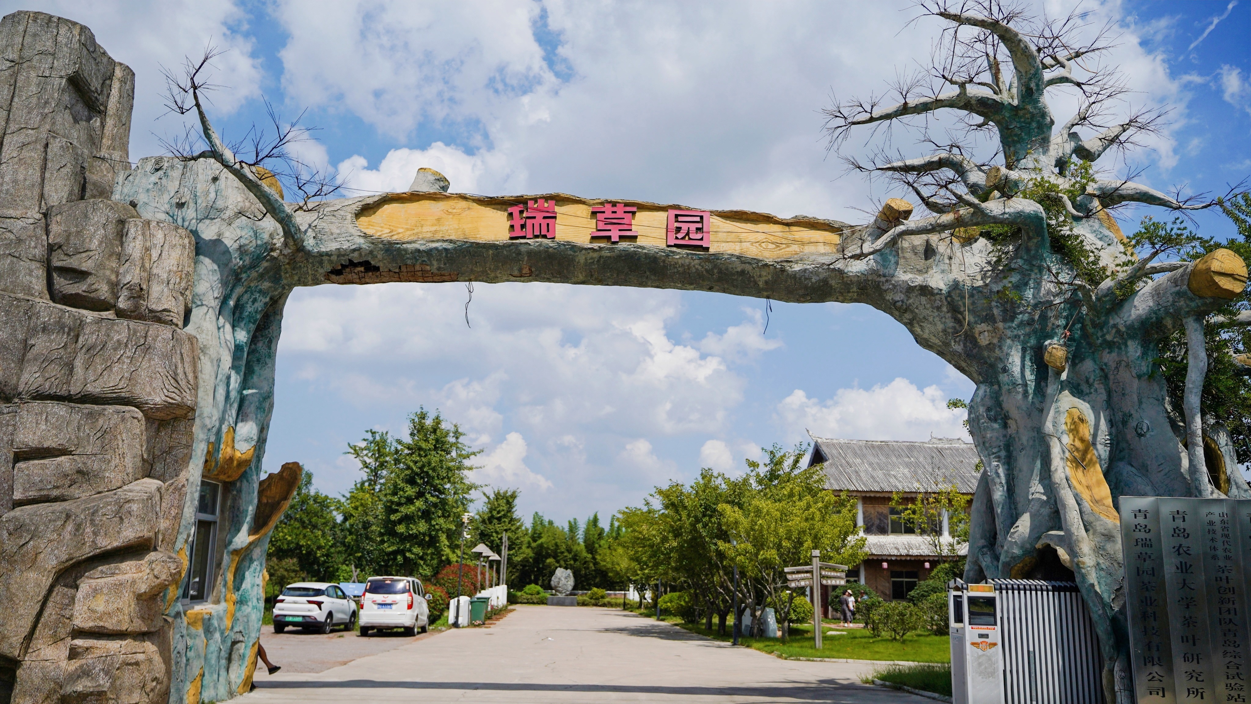 公司,与崂山,鳌山,龙山,莲花山相毗邻,坐拥320亩生态茶园,是青岛农业