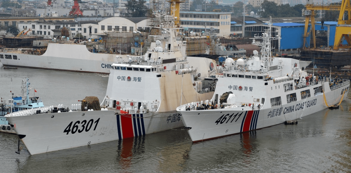 10艘054a型海警船,加入中国海警,到底有多大的优势?