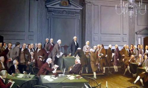 制宪会议:一部宪法诞生一个强国,这部宪法被称为"人类的日出"_美国的