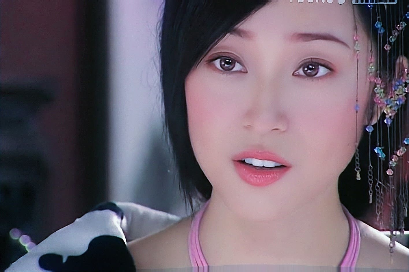 《水月洞天》惊艳之美,气质女神香港小姐:陈法蓉_童战_张晋_女子