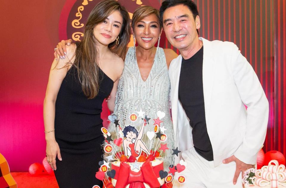 上山诗钠生日众多港星参加派对 张智霖谢天华梁家辉邱淑贞等_好友