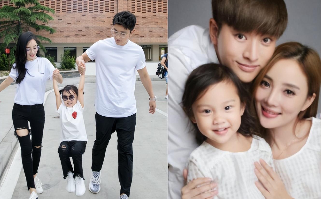 贾乃亮晒甜馨合照,父女俩搂脖子超宠溺,女儿身高猛长大长腿吸睛