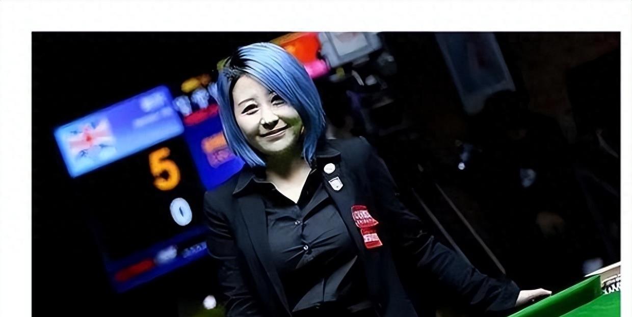 我们最美台球裁判,因穿着暴露惹争议,辞呈我身材太大,这装不下_吕帅希