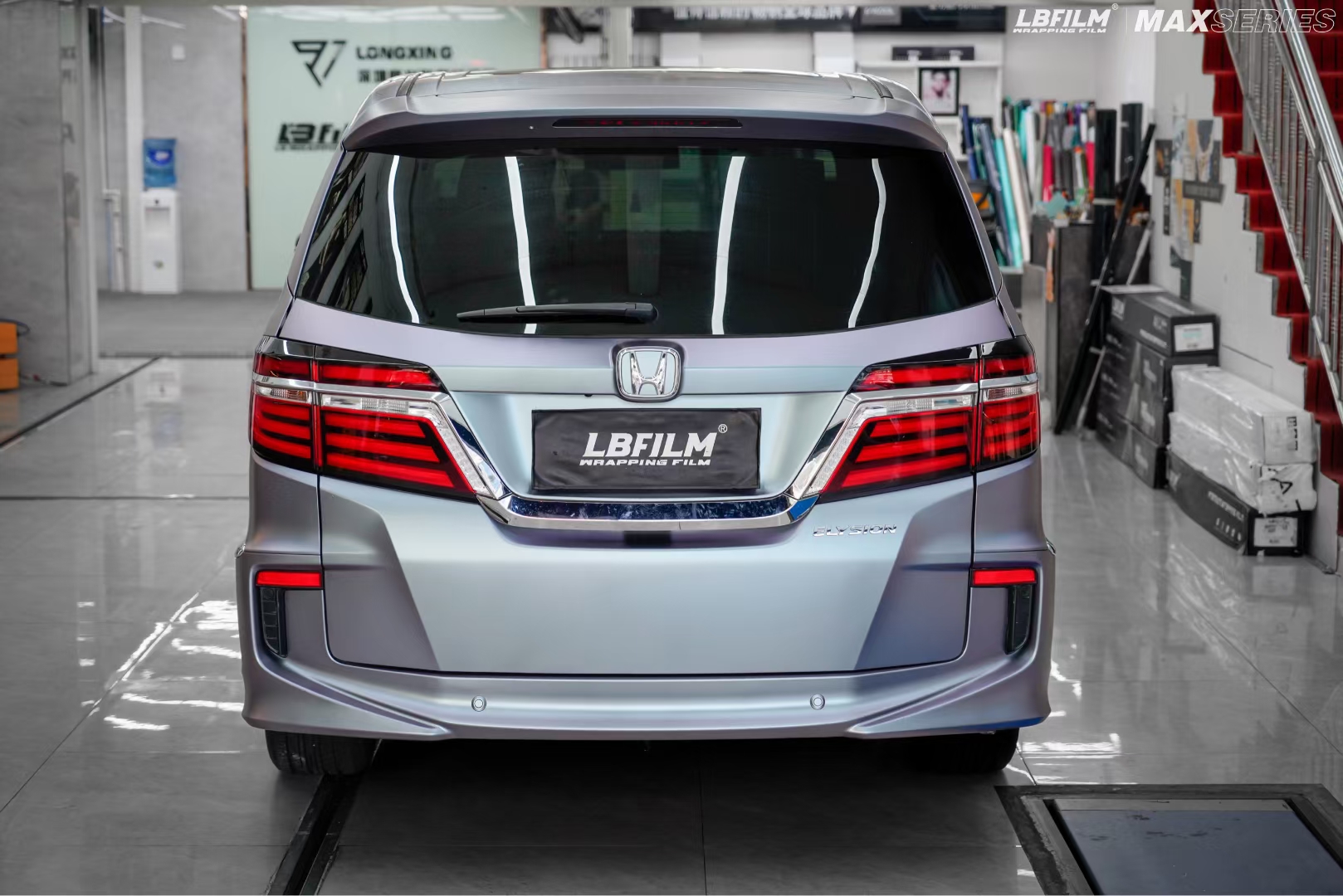 本田奥德赛lb改色膜卡普里灰紫,充满艺术气息_搜狐汽车_搜狐网