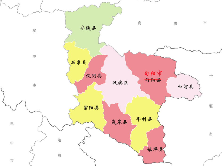 安康地图高新区图片