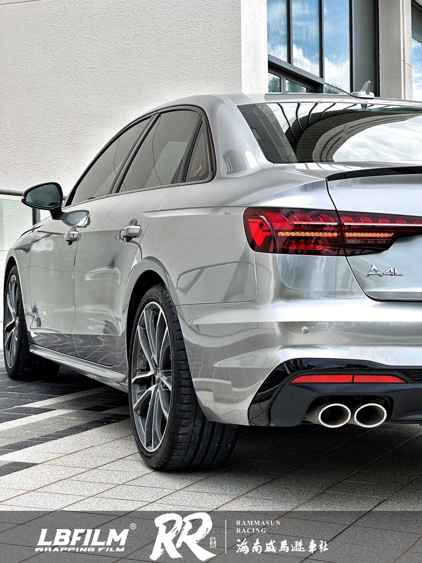 奥迪lb改色膜gt银,是一款永不过时的颜色_搜狐汽车_搜狐网