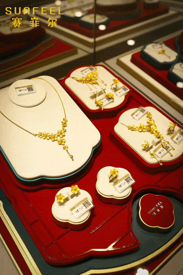 赛菲尔珠宝亮相深圳国际珠宝展_黄金_中国_婚纱
