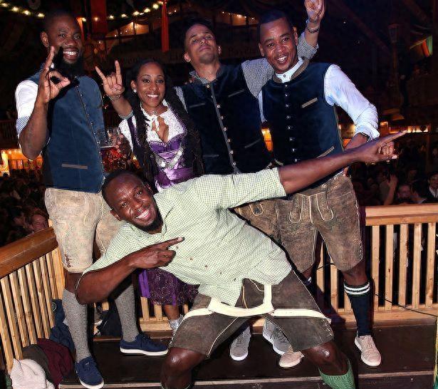 喝酒泡妞现在是博尔特的主业 至于赛道百米辉煌早已写进了历史_弗雷泽