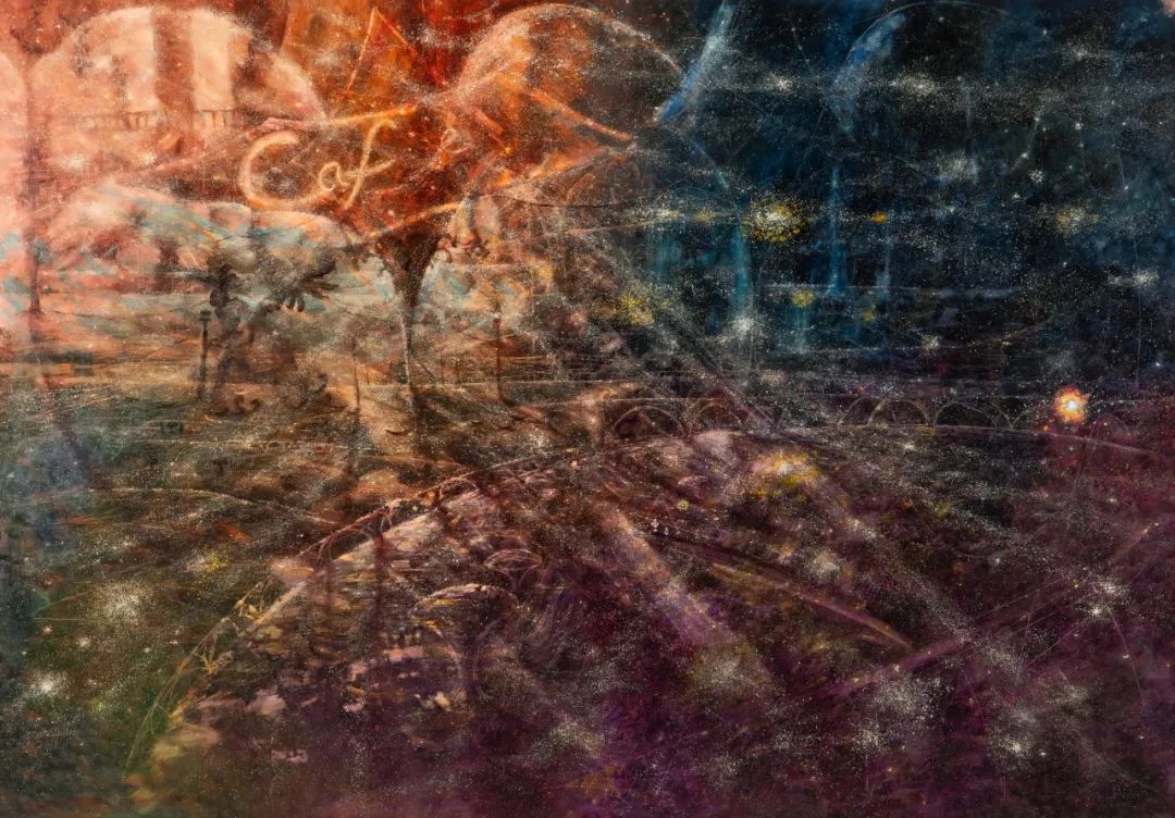 白石画廊最年轻的艺术家,25岁的盐泽凯伦的妙想世界|艺术栗子_画面