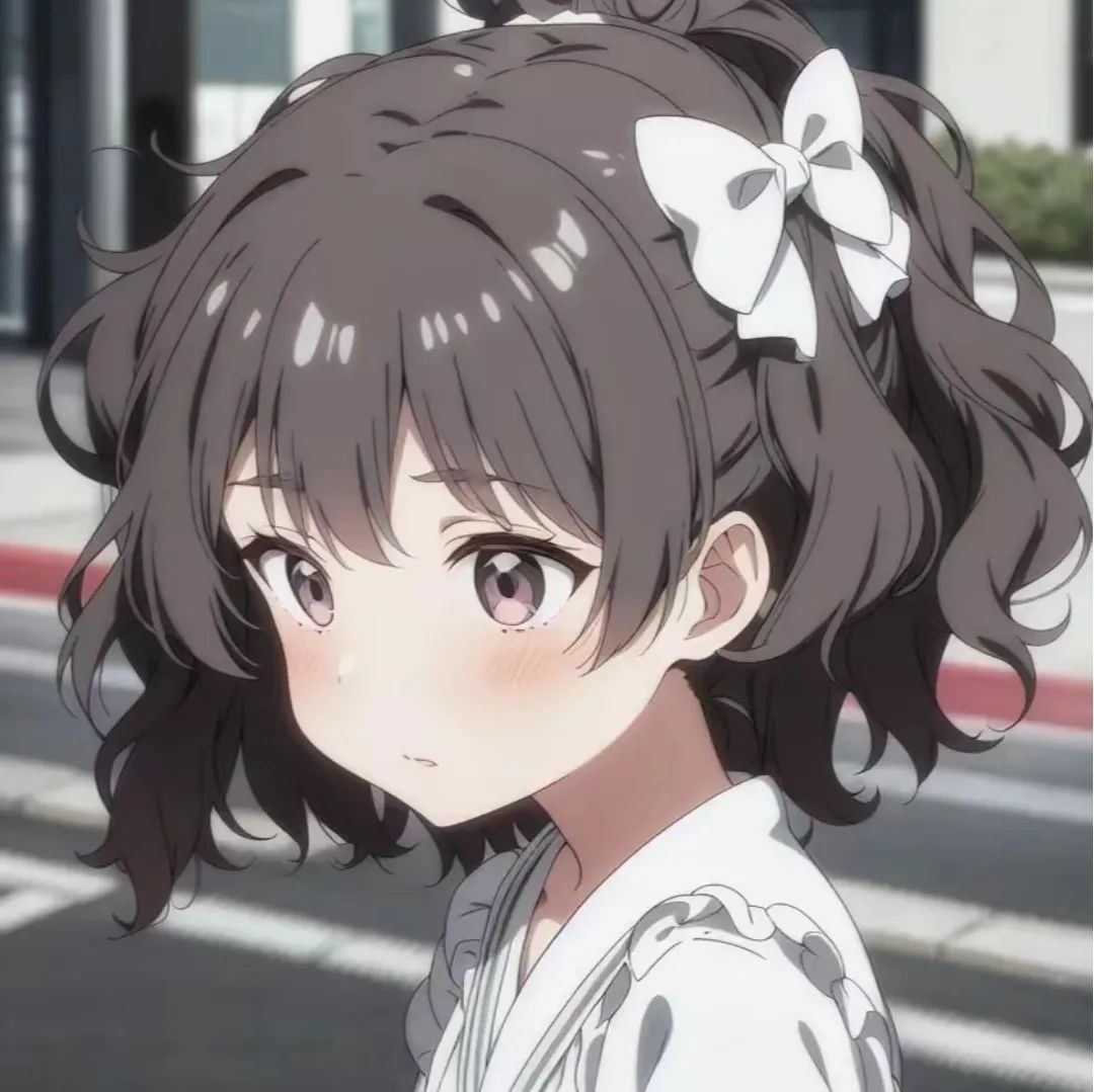 高质量动漫女生头像_少年_一个人_星星