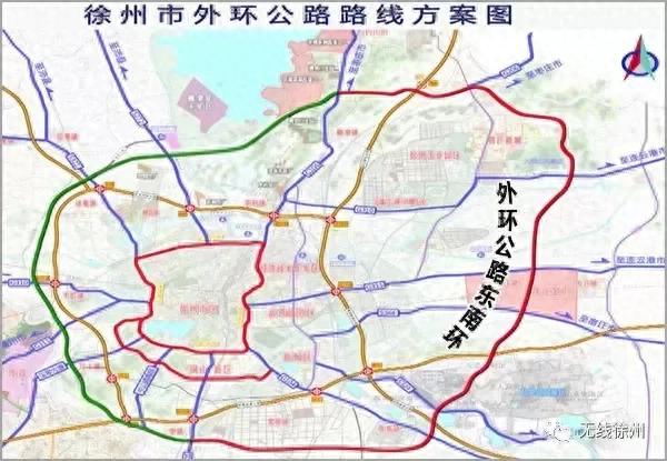 徐州,五环已成 ,六环也在路上 但却不是省会城市