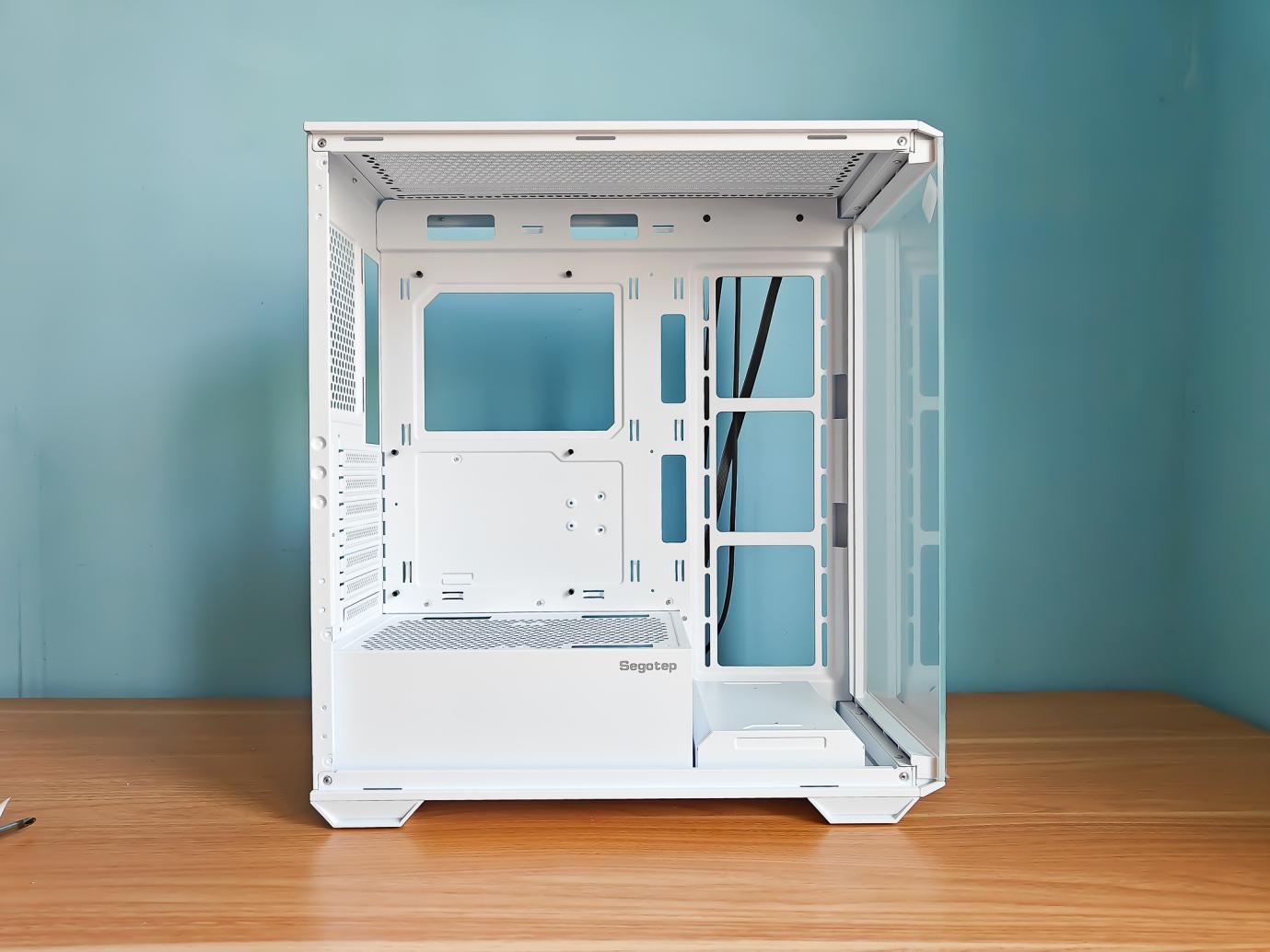 神价,爆款海景房机箱270度一览无余,鑫谷无界1装机实战_风扇_散热