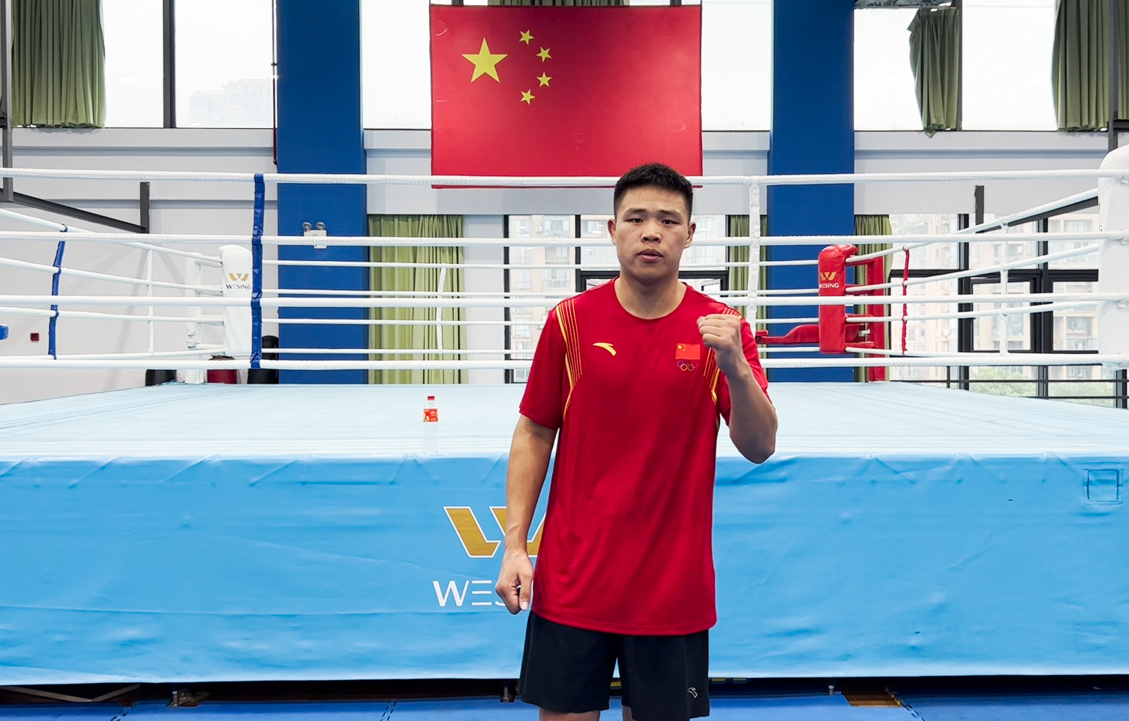塔沟武校学员韩雪振将参加亚运会拳击比赛_河南_母校_男子