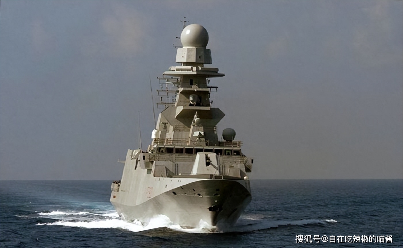 意大利海军装备志——贝尔加米尼级护卫舰_阿基坦_舰空导弹_垂直发射