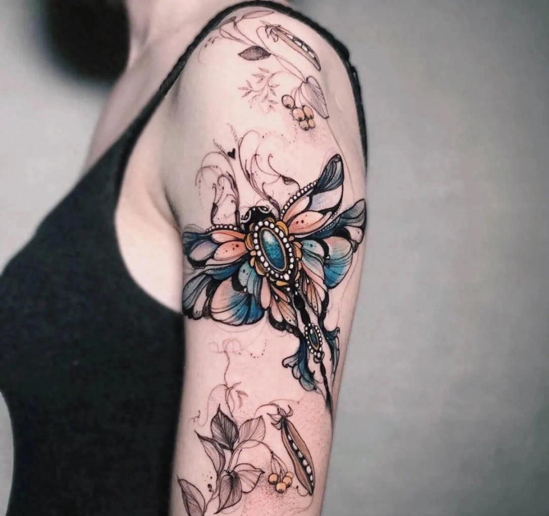 神奇先生| 刺青，在肉体上刻下的强大封印-搜狐!!!, image size:1080x1015