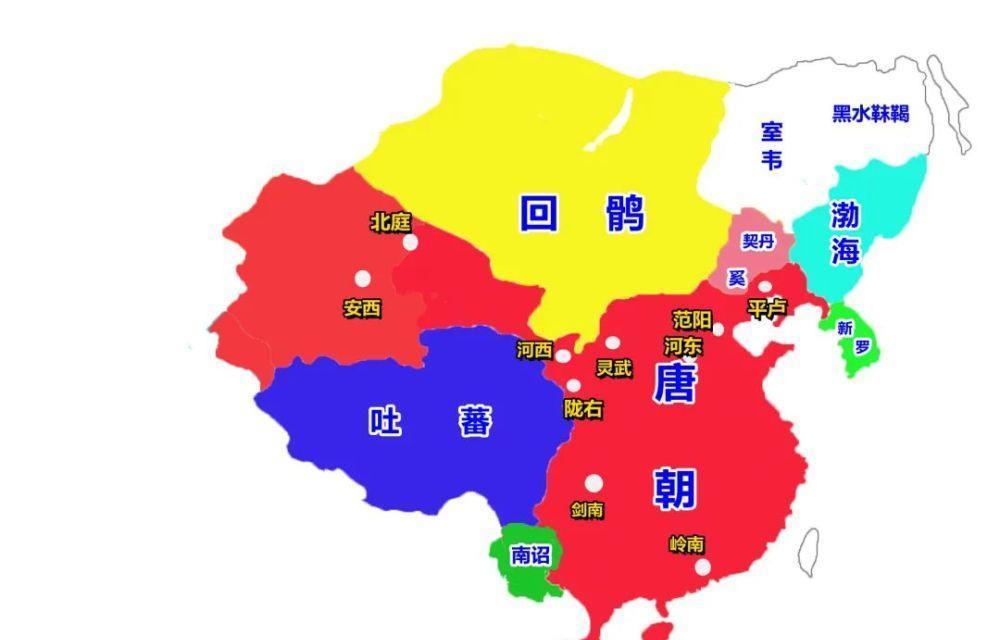 别看唐朝在中后期,一直表现得很弱小,其实在这期间的某一些时间段