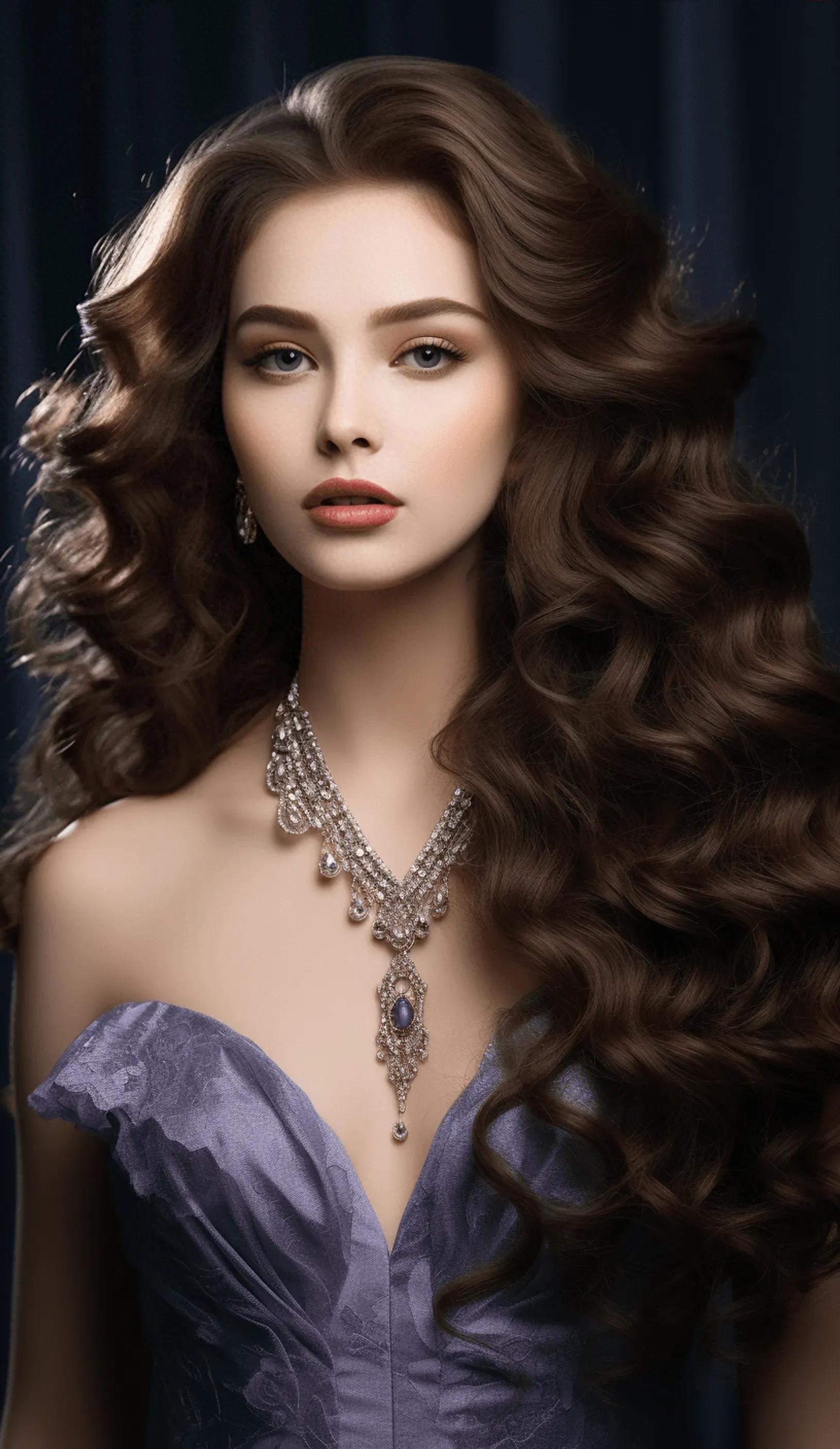 绝色美女模特的名贵珠宝秀真是珠光宝气,耀眼夺目!