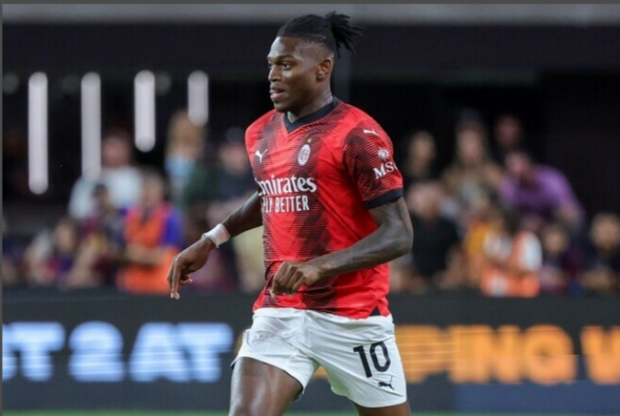 米兰的葡萄牙前锋拉斐尔·莱昂对本赛季的球队充满信心_目标_联赛