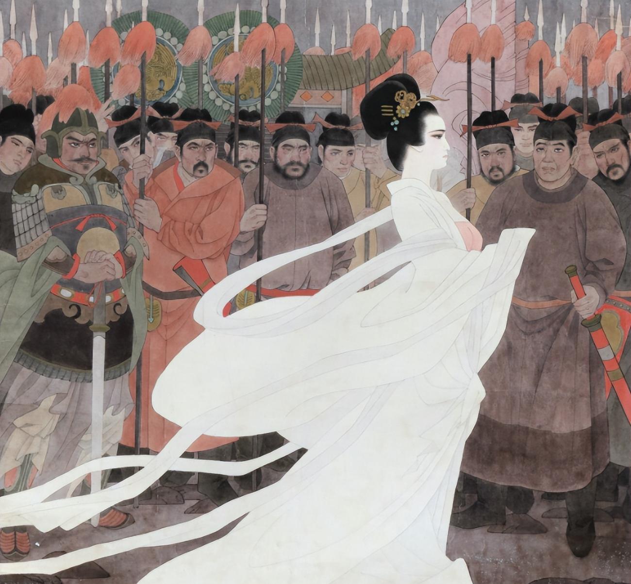 马嵬坡兵变有多惨烈,李隆基为何没能救下杨玉环?