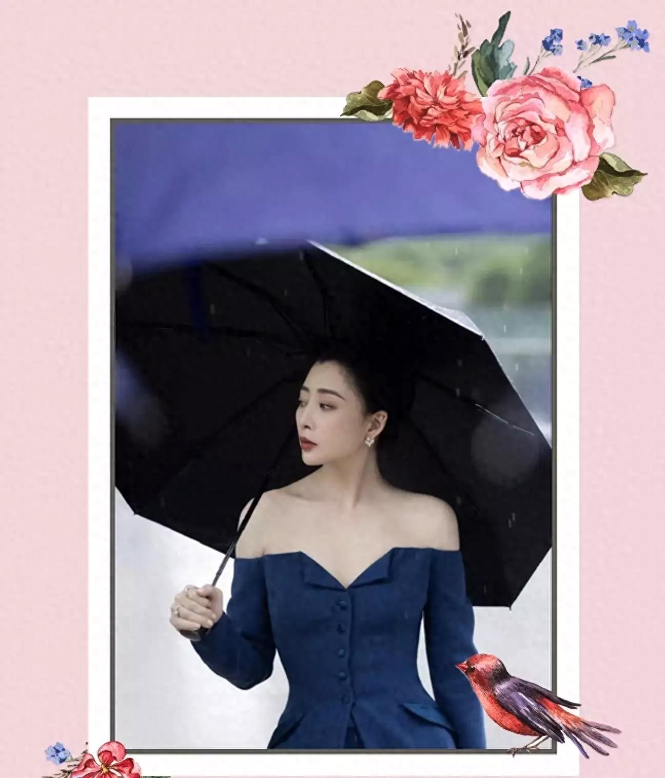 殷桃身材好就是任x, 穿一字肩上衣配吸烟裤, 这比例太惊艳了_照片