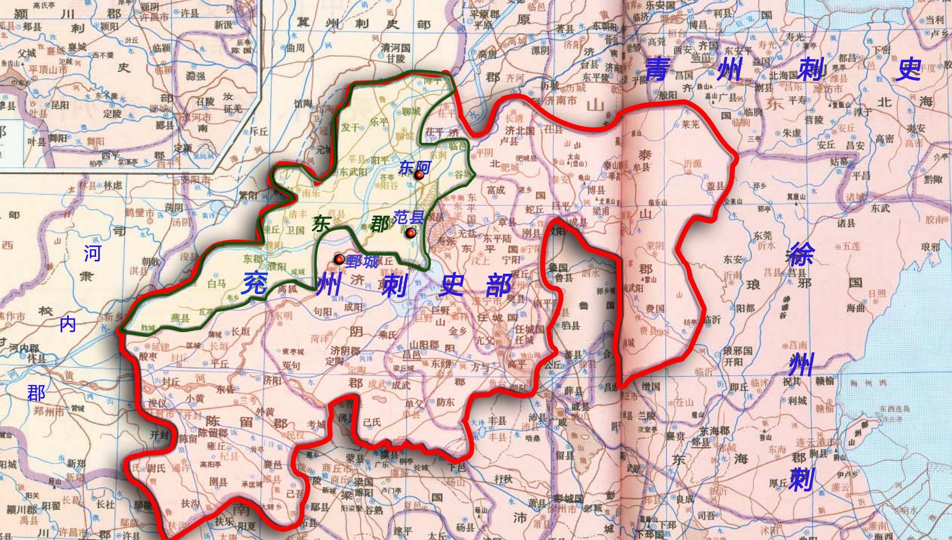 程昱对曹操最大的贡献恐怕就是:帮曹操保住了"兖州"这块根据地_袁绍