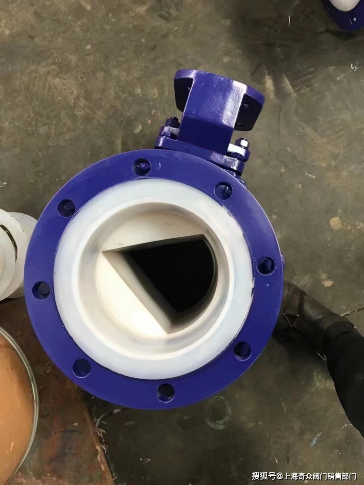 qv347,qv647,qv947 v型调节球阀由于球芯带有 v 型结构,对阀座具有