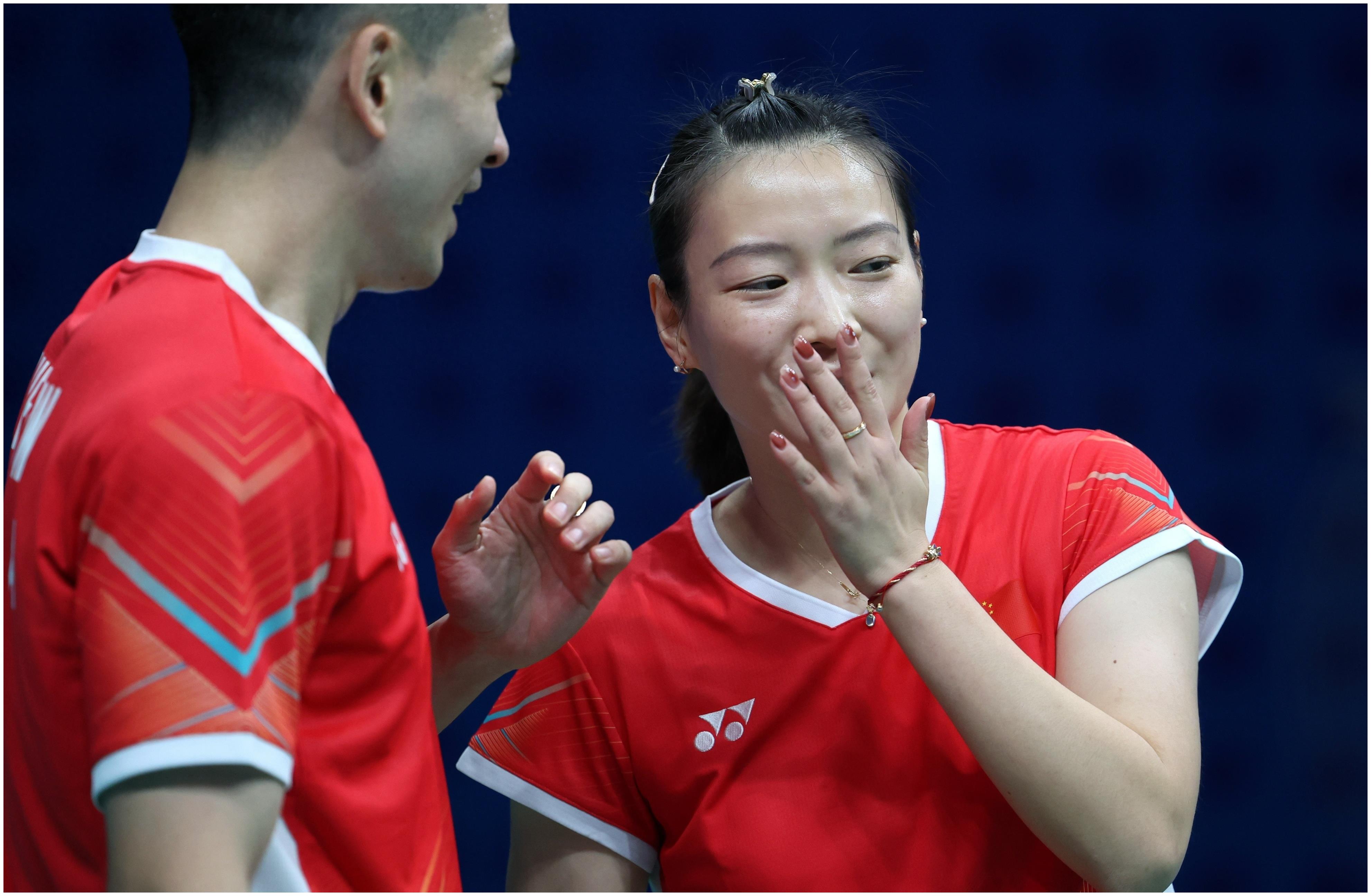 郑思维黄雅琼复仇韩国世界冠军,晋级亚运会决赛争卫冕_比赛_组合_混双