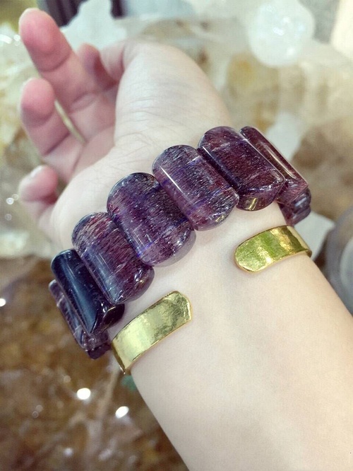 通过发丝来鉴别超七紫发晶的价值靠谱吗?必看!_白水晶_晶体_颜色