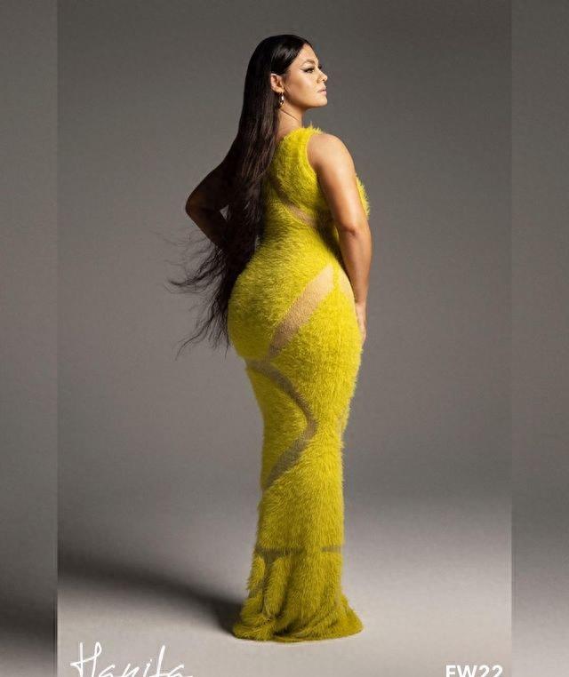 得益于成熟的品味和成熟女性的魅力,大码模特的丰满身材让人过目不忘