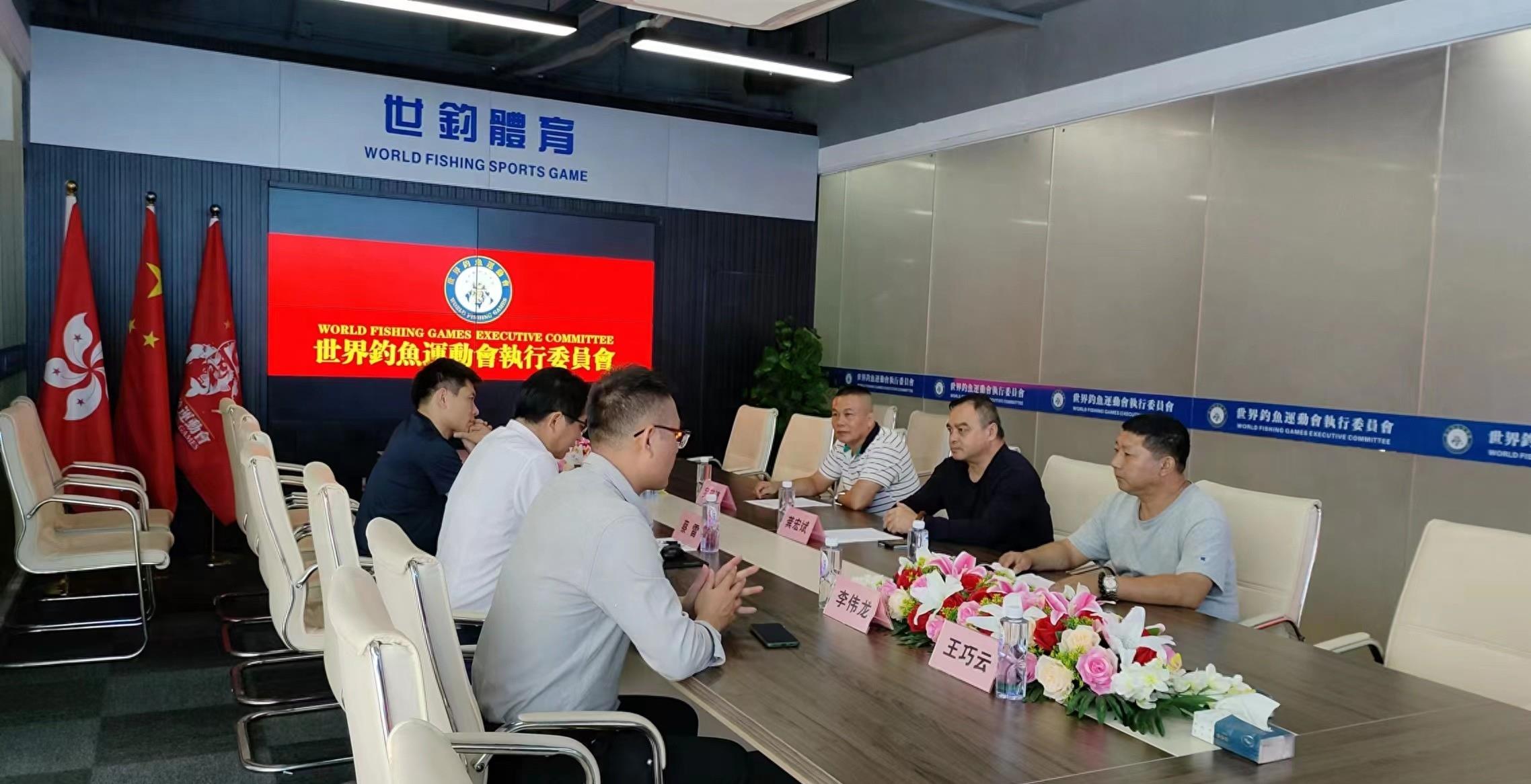 广西壮王集团考察世钓体育_运营_合作_双方