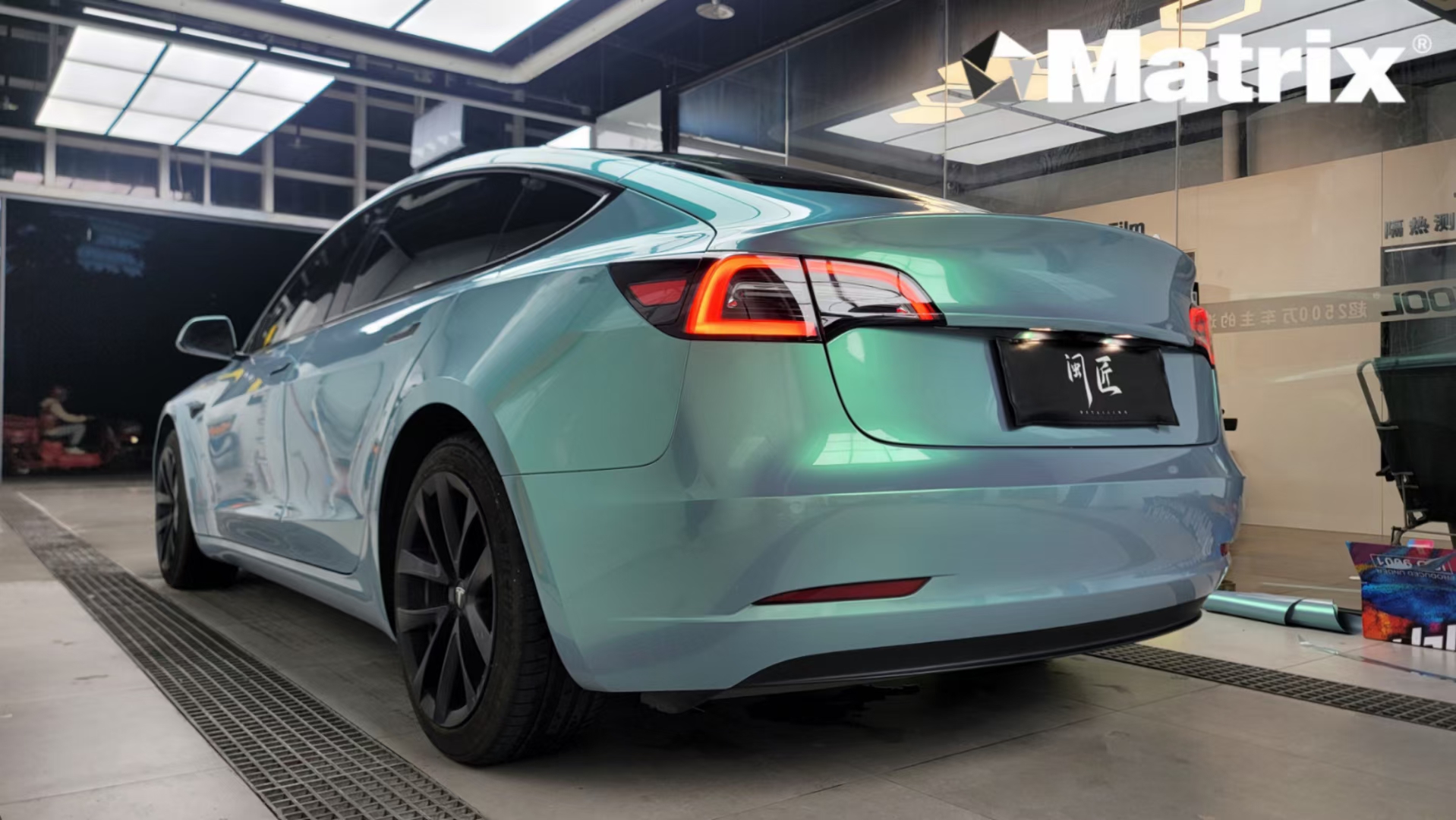 matrix矩阵改色膜梦幻松石绿,闪耀着玉石绿的高光_搜狐汽车_搜狐网