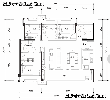 成都锦云天府户型图图片